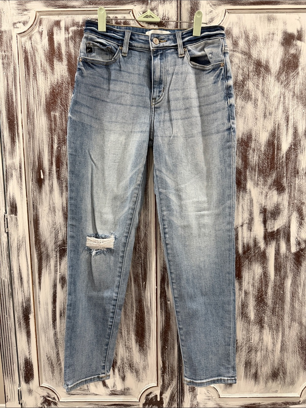 KanCan Light Wash Distressed Boyfriend Jeans